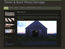 Tablet Screenshot of downandbackwoodsalvage.com